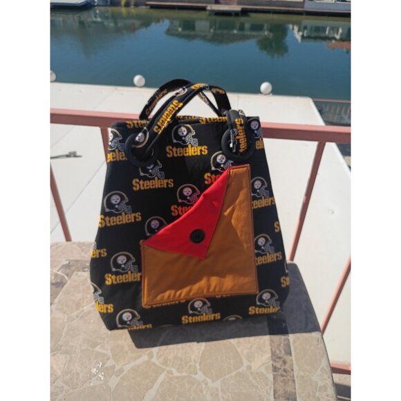 Pittsburgh Steelers NFL  Tote Bag Large 17x15  Football Nice - Picture 1 of 7